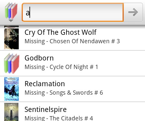 global search results