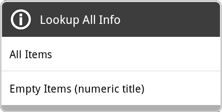 what to update dialog