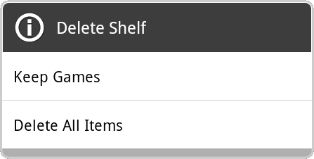 delete shelf dialog