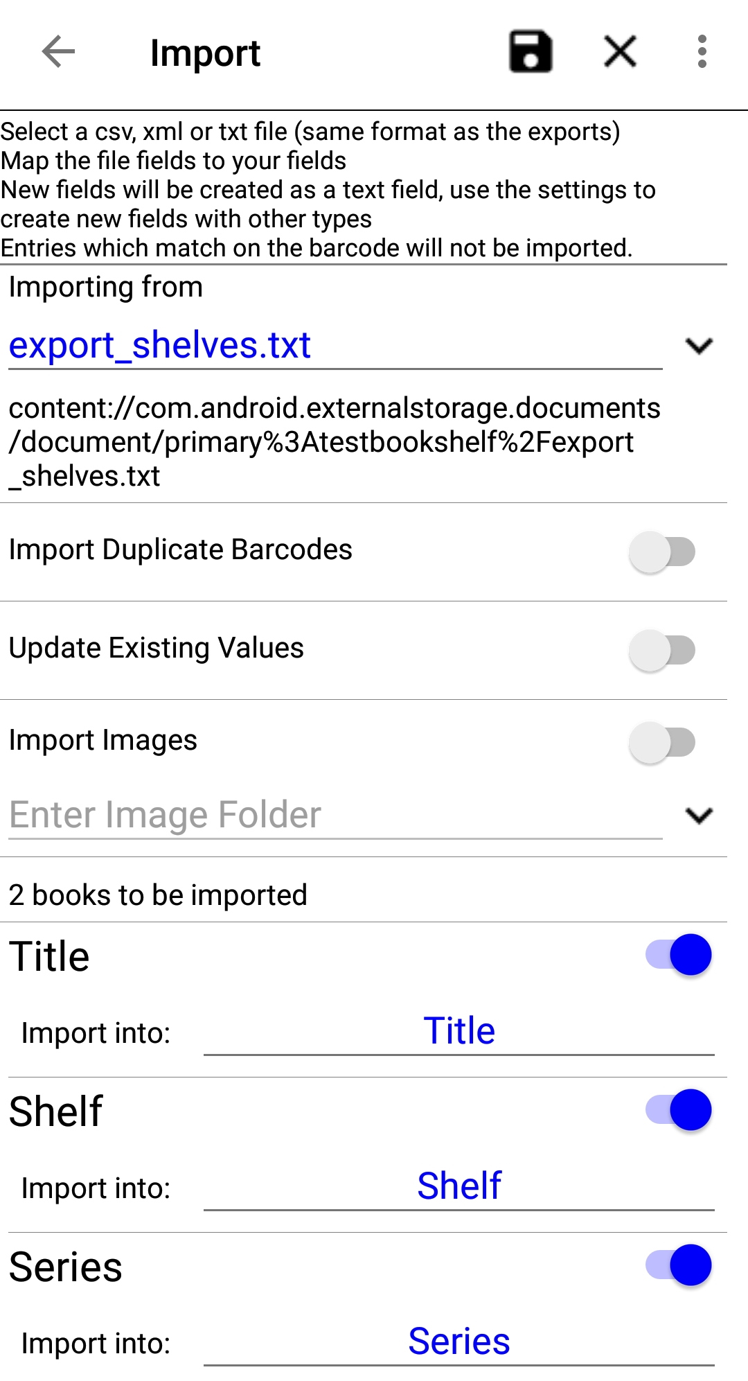import screen